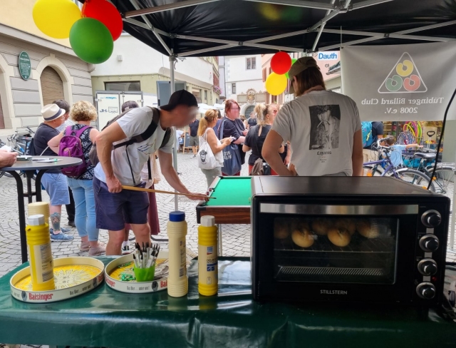 Bild: Der TBC beim Stadtfest Tübingen
